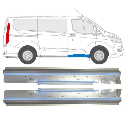 Dørpanel reparationsplade til Ford Transit Custom 2013- / Venstre+Højre / Sæt 14643
