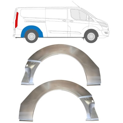 Dørpanel reparationsplade til Ford Transit Custom 2013- / Venstre+Højre / Sæt 14649