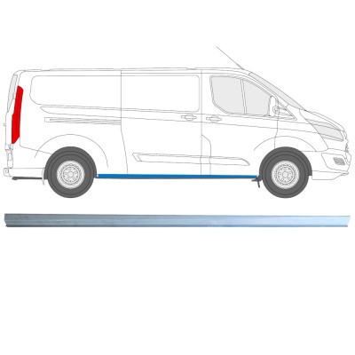 Reparationsplade til nederste del af dørpanel til Ford Transit Custom 2013-2023 / Højre 16894