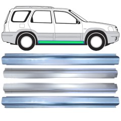 Reparationspanel til dørpanel + indre reparationspanel til dørpanel til Mazda Tribute 2001-2008 / Venstre+Højre 15599