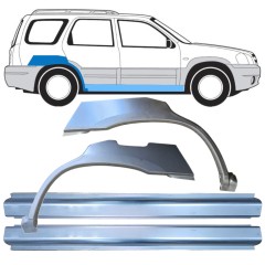 Reparationspanel sæt til Mazda Tribute 2001-2008 / Venstre+Højre / 15853