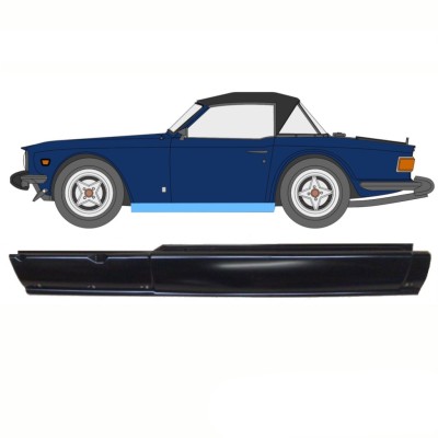 Dørpanel til Triumph TR6 1969-1976 / Venstre 10761