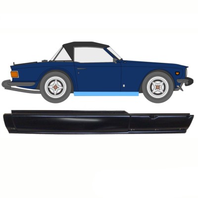 Dørpanel til Triumph TR6 1969-1976 / Højre 10760