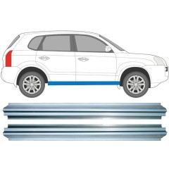 Dørpanel reparationsplade til Hyundai Tucson 2004-2010 / Venstre+Højre / Sæt 11352