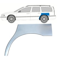 Bagskærm reparationspanel til Volvo S70 V70 2000-2007 / Venstre 17212