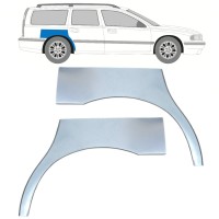 Bagskærm reparationspanel til Volvo S70 V70 2000-2007 / Venstre+Højre / Sæt 17213
