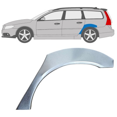 Bagskærm reparationspanel til Volvo V70 2007-2016 / Venstre 17215
