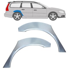 Bagskærm reparationspanel til Volvo V70 2007-2016 / Venstre+Højre / Sæt 17216