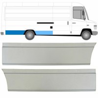 Bagskærm reparationspanel til Mercedes Vario 1996- / Højre / Sæt 8545