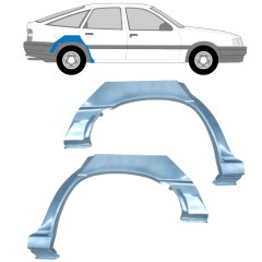 Bagskærm reparationspanel til Opel Vectra A Cavalier 1988-1995 / Venstre+Højre / Sæt 11210