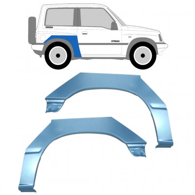 Bagskærm reparationspanel til Suzuki Vitara 1988-1998 / Venstre+Højre / Sæt 9426