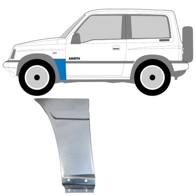 Skærmkant reparationsplade til Suzuki Vitara 1988-1998 / Venstre 14639