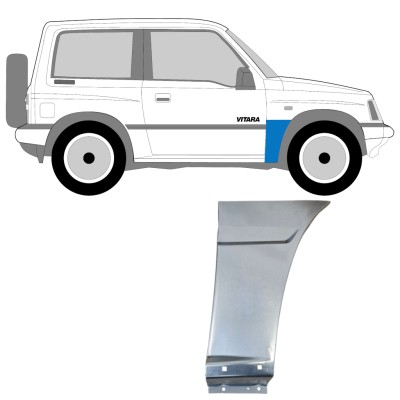 Skærmkant reparationsplade til Suzuki Vitara 1988-1998 / Højre 14638