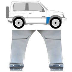 Skærmkant reparationsplade til Suzuki Vitara 1988-1998 / Venstre+Højre / Sæt 14640