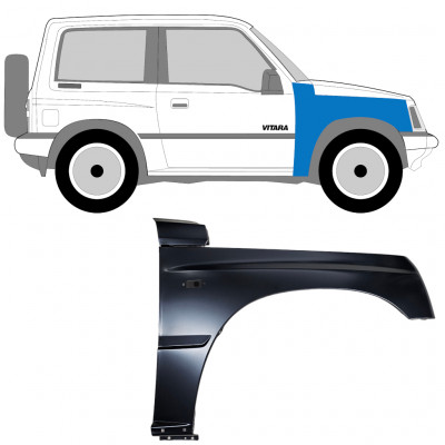 SUZUKI VITARA 1988-1998 FRONT FENDER / HØJRE