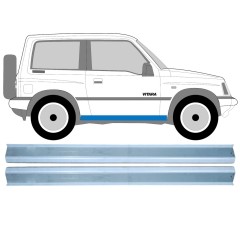 Dørpanel reparationsplade til Suzuki Vitara 1988-1998 / Venstre+Højre / Sæt 10609