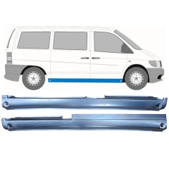 Dørpanel til Mercedes Vito I W638 1996-2003 / Venstre+Højre / Sæt 9474