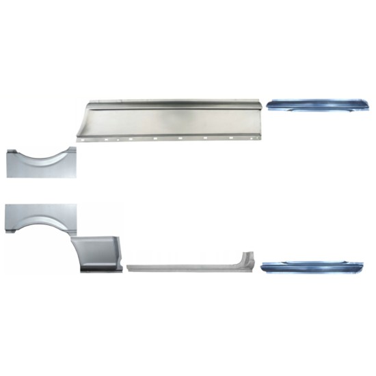 Reparationspanel sæt til Mercedes Vito W639 2003-2014 / Venstre+Højre / 14787