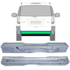 Indre + ydre bageste reparationspanel til Mercedes Vito W639 2003-2014 / Sæt 12561