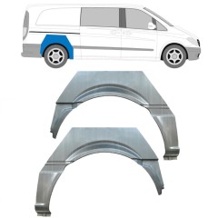 Bagskærm reparationspanel til Mercedes Vito W639 2003-2014 / Venstre / Højre / Venstre+Højre / Sæt 12917