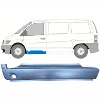 Reparationsdel til forreste dørtrin til Mercedes Vito I W638 1996-2003 / Venstre 8832