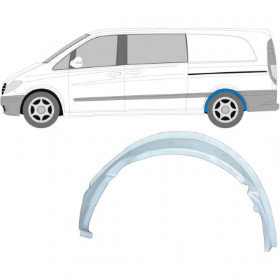 MERCEDES VITO 2003-2010 INDRE BAGBOG / VENSTRE