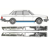 Dørpanel reparationsplade indvendig til Volvo 240 1975-1993 / Venstre+Højre / Sæt 16111