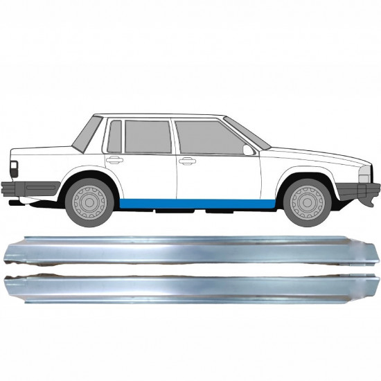 Dørpanel reparationsplade til Volvo 740 / 760 1982-1992 / Venstre+Højre / Sæt 9532