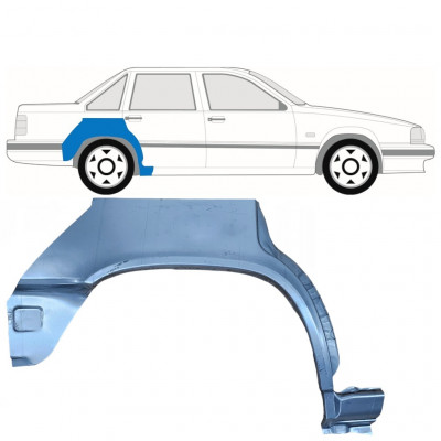 Bagskærm reparationspanel til Volvo 850 1991-1997 / Højre 8295