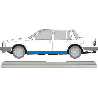 Dørpanel reparationsplade til Volvo 740 / 760 1982-1992 / Venstre /  8857