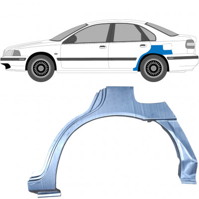 Bagskærm reparationspanel til Volvo S40 / V40 1995-2004 / Venstre 5622