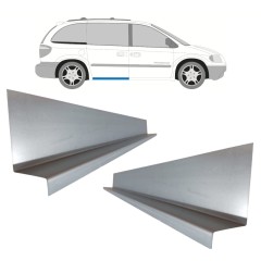 Reparationspanel til skydedørstærskel indvendig til Chrysler Voyager 2000-2008 / Venstre+Højre / Sæt 11194