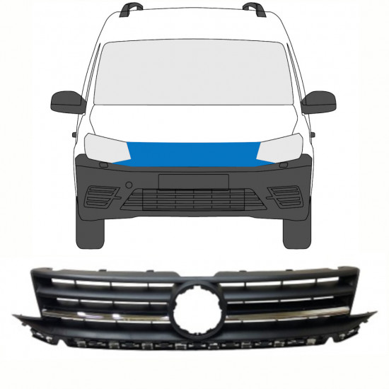 Grill til Volkswagen Caddy 2015-2020 8416