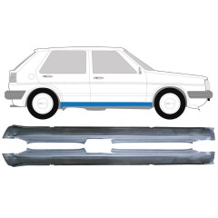 Dørpanel til Volkswagen Golf 2 1982-1992 / Venstre+Højre / Sæt 9607