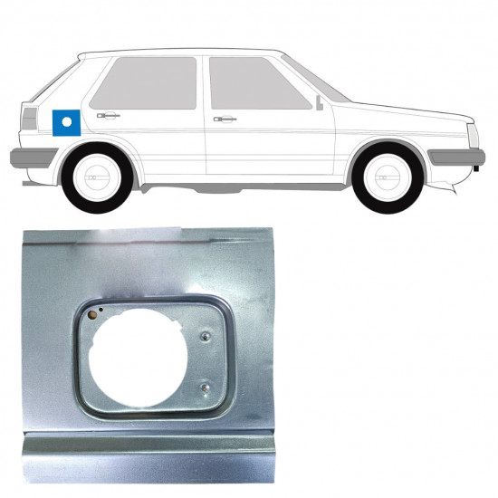 VW GOLF 2 1982- BRÆNDSTOFTANK BAG MONTERINGSDELE