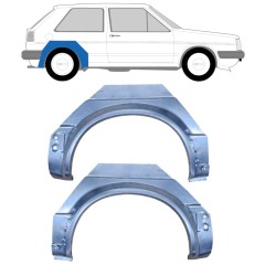Bagskærm reparationspanel til Volkswagen Golf 2 1982-1992 / Venstre+Højre / Sæt 9626