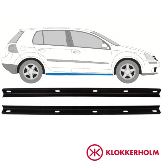 Dørpanel reparationsplade indvendig til VW Golf 5 2003-2009 / Sæt 11125