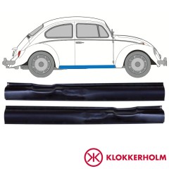 Dørpanel reparationsplade indvendig til Volkswagen Kaefer 1949- / Venstre+Højre / Sæt 11119