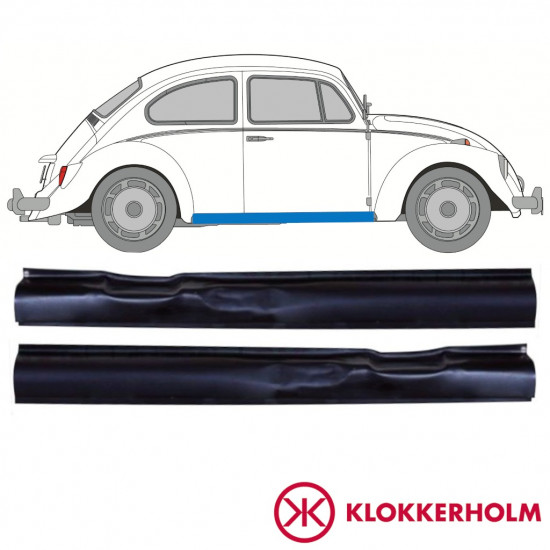 VOLKSWAGEN KAEFER 1947-1972 INDE PÅ PANEL / SÆT