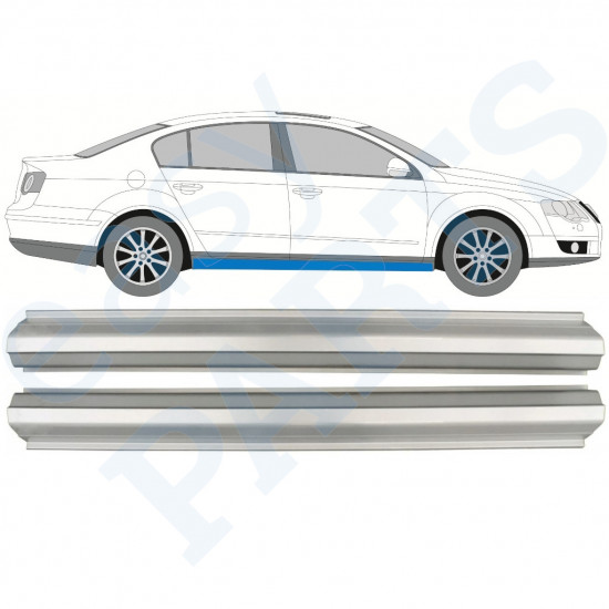 VW PASSAT B6 2005- REPARATIONSDEL TIL DØRPANEL / HØJRE = VENSTRE / SÆT