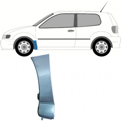 Skærmkant reparationsplade til VW Polo 1994-1999 / Venstre 9106