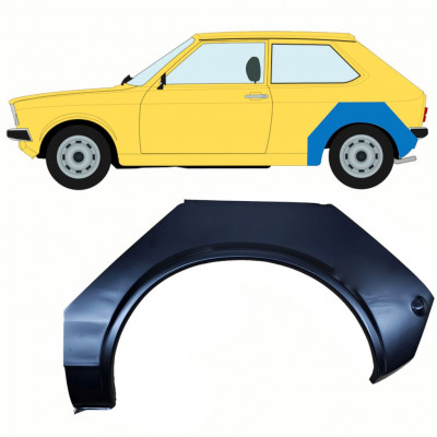VW POLO 1975-1981 BAGBOG MONTERINGSDELE / VENSTRE