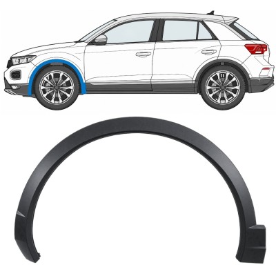 Skærmforøger foran til Volkswagen T-Roc 2017- / Venstre 17028