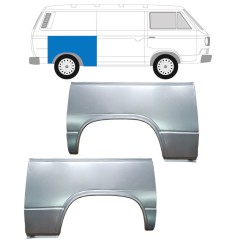Bagskærm reparationspanel til Volkswagen Transporter T3 1979-1992 / Venstre+Højre / Sæt 9587