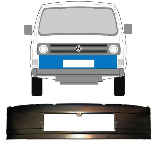 VOLKSWAGEN TRANSPORTER T3 1979-1992 FRONTPANEL