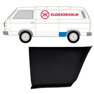 Bagskærm reparationspanel til VW Transporter T3 1979-1992 / Venstre 11087