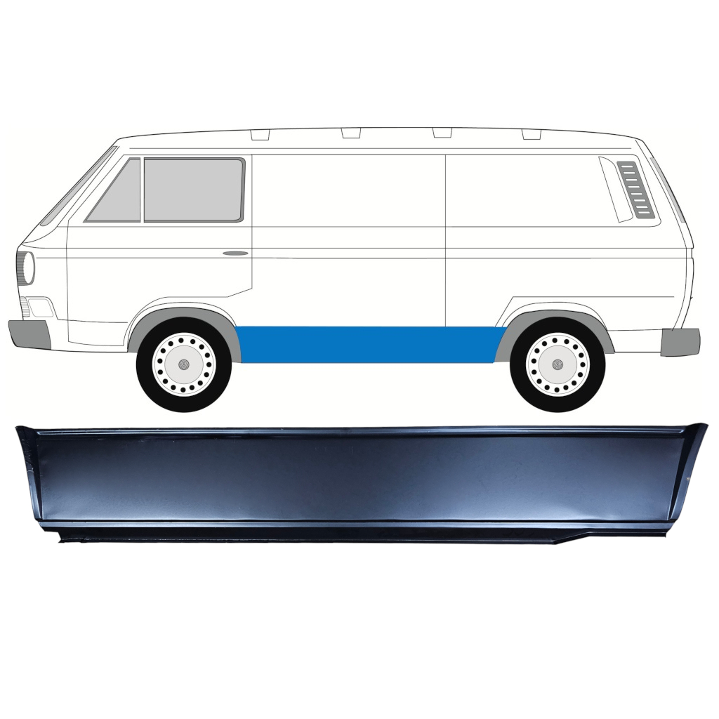VW T3 1979-1992 SIDE MONTERINGSDELE / VENSTRE