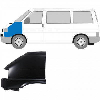 Forskærm til VW Transporter T4 1996-2003 / Venstre 7241