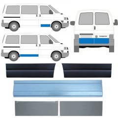 Reparationspanel til dør til Volkswagen Transporter T4 1990-2003 / Venstre+Højre / Sæt 11392