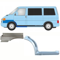 Dørpanel + forreste hjulkasse + forskærm til Volkswagen Transporter T4 1996-2003 / Venstre / Sæt 10044